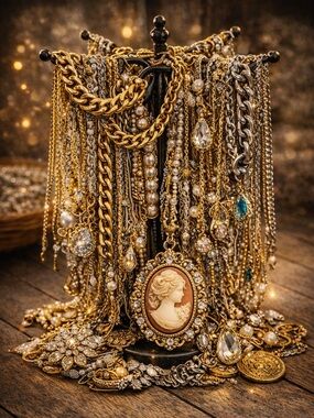 ⚜️ 2 LB Gold & Silver Jewelry Blowout | Vintage, Boho, Glam, Statement ⚜️